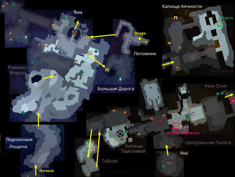 Darksiders 2 где найти части орана карта