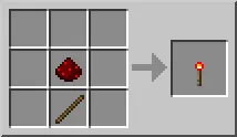 .   (Redstone Torch)