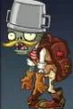 Buckethead Adventurer Zombie