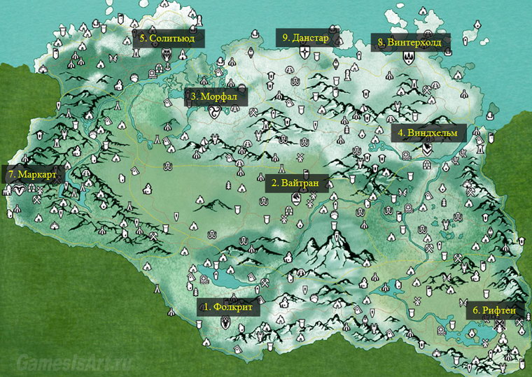 Морровинд мод на карту как в скайриме