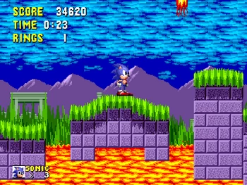 Sonic. Marble Zone 1