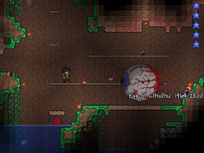 Terraria фрагмент темного солнца